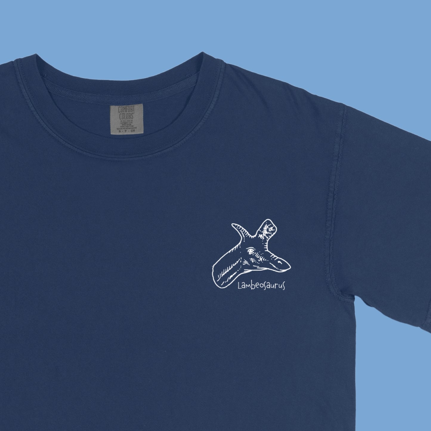Hadrosaur Field Guide Tshirt by Gary *LIMITED EDITION TEE #020* (made to order, shipping out late July to early August)