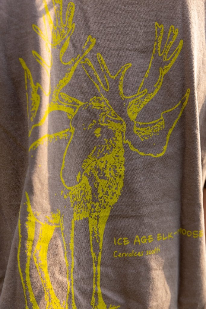 Ice Age Elk - Moose Tshirt by Judy - ArtFair Apparel