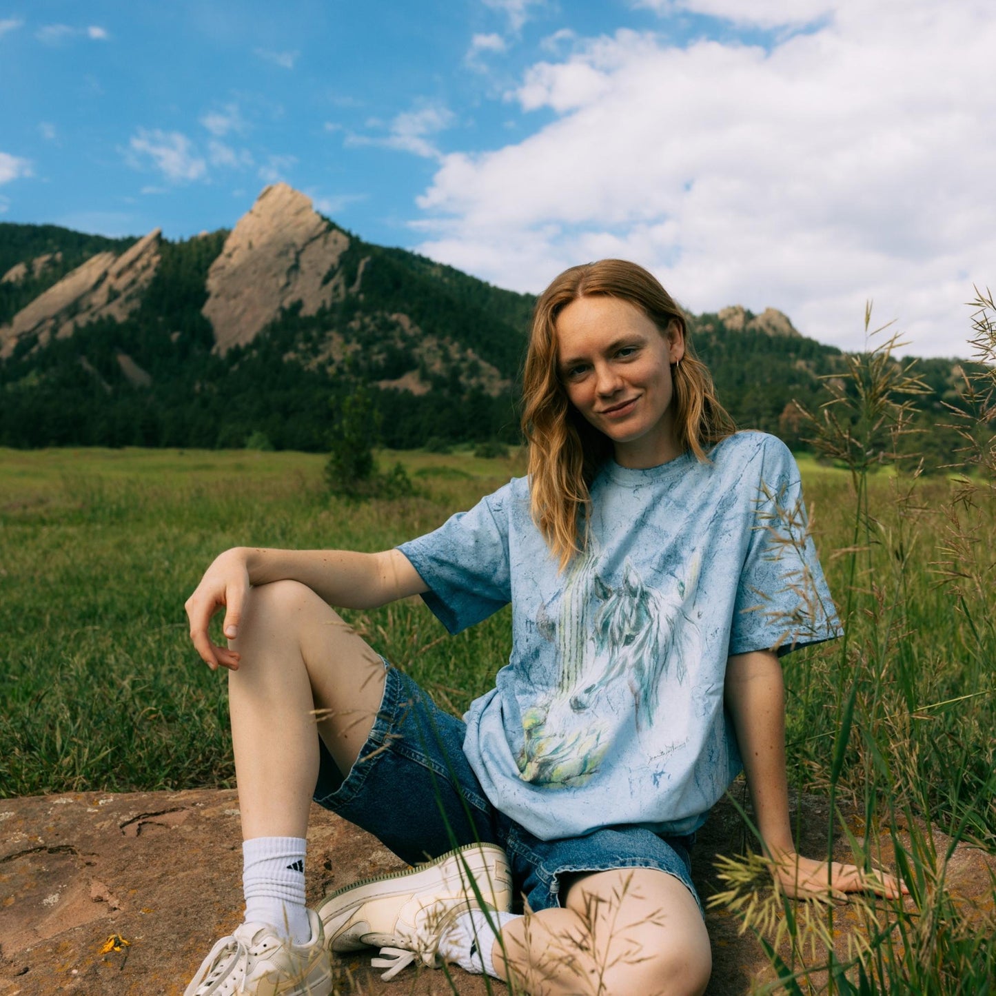 Desert Horse Tshirt by Marita