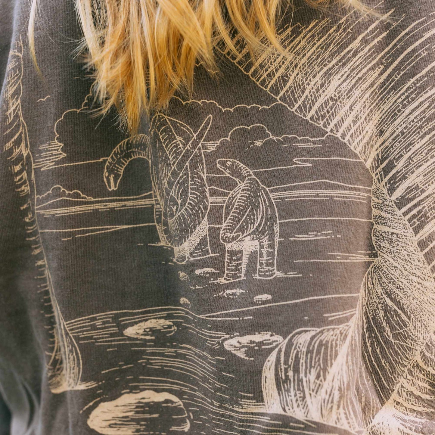 Sauropod Walk Tshirt by Gary