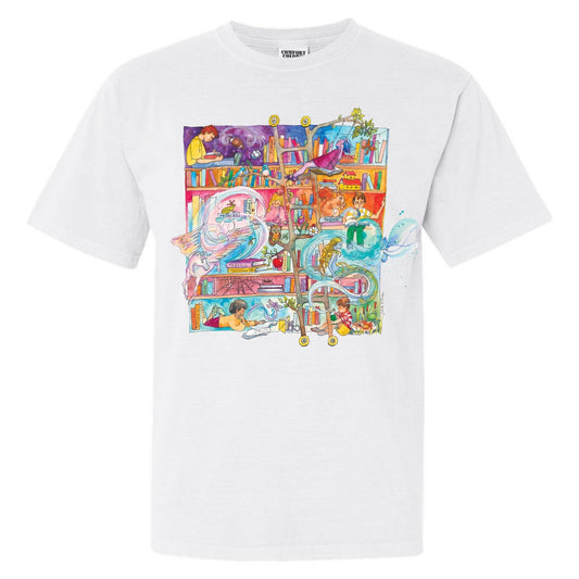 Magical Library T-Shirt by Colette