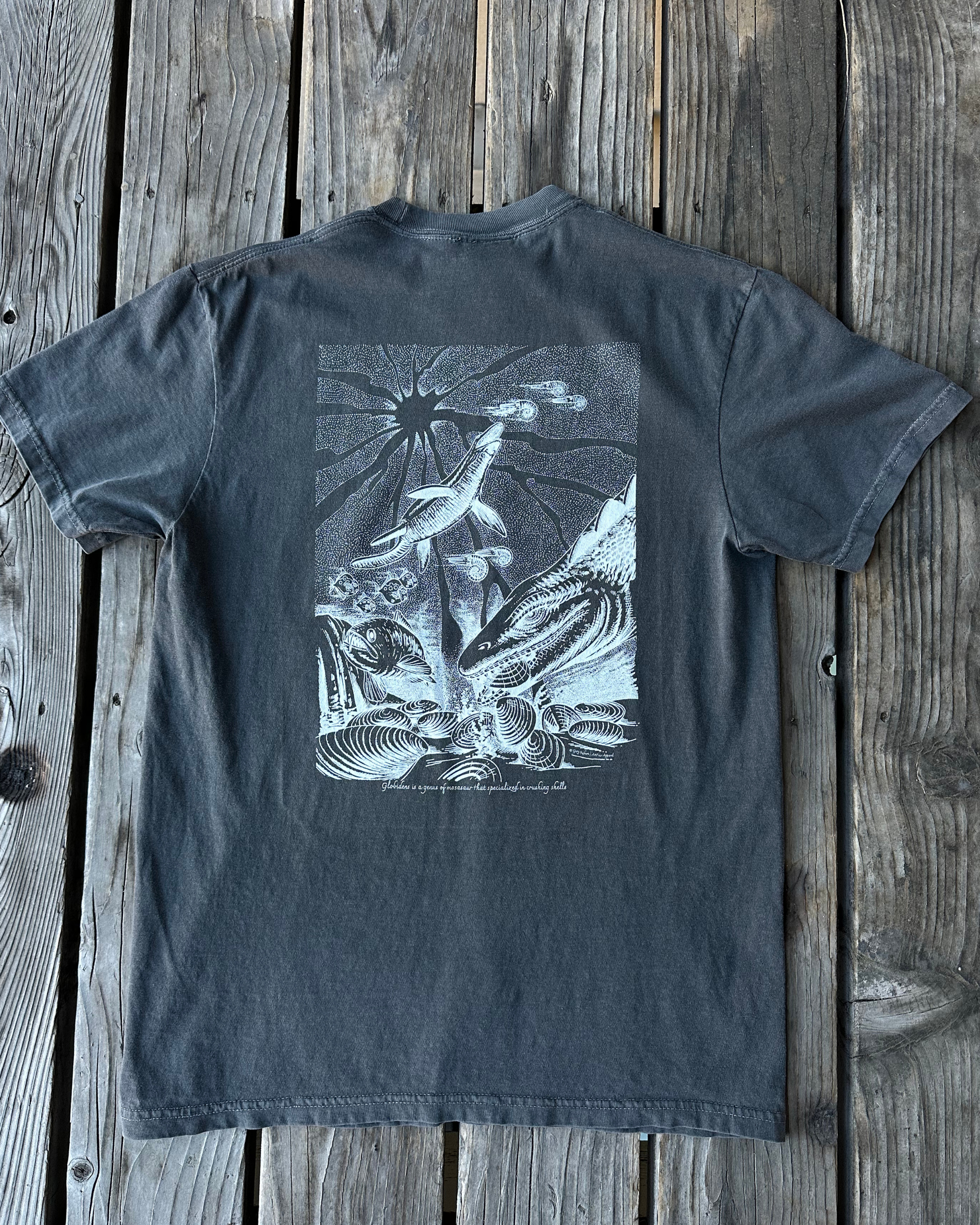 *LIMITED EDITION* Gary's Shell-Crushing Mosasaur Tshirt