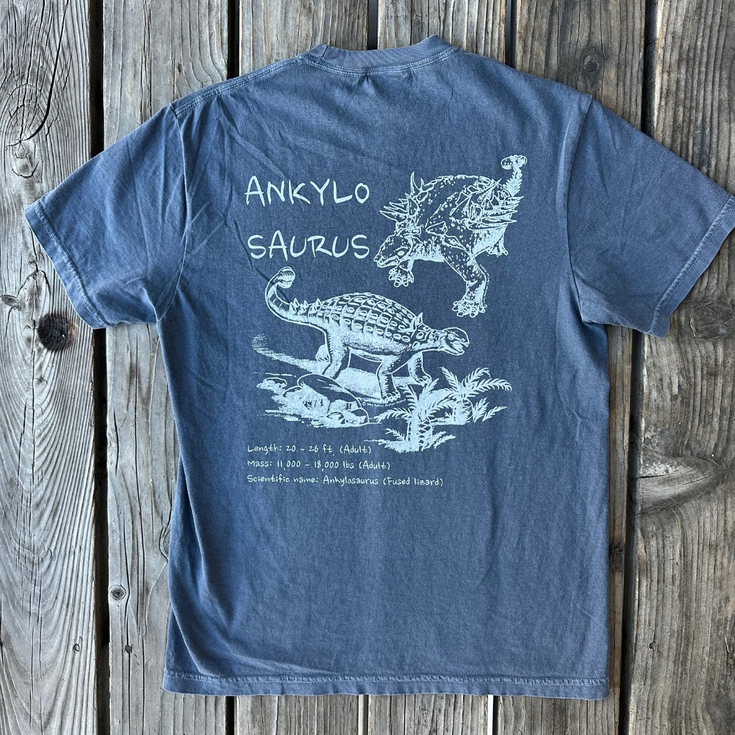Ankylosaurus Tshirt by Judy & Gary