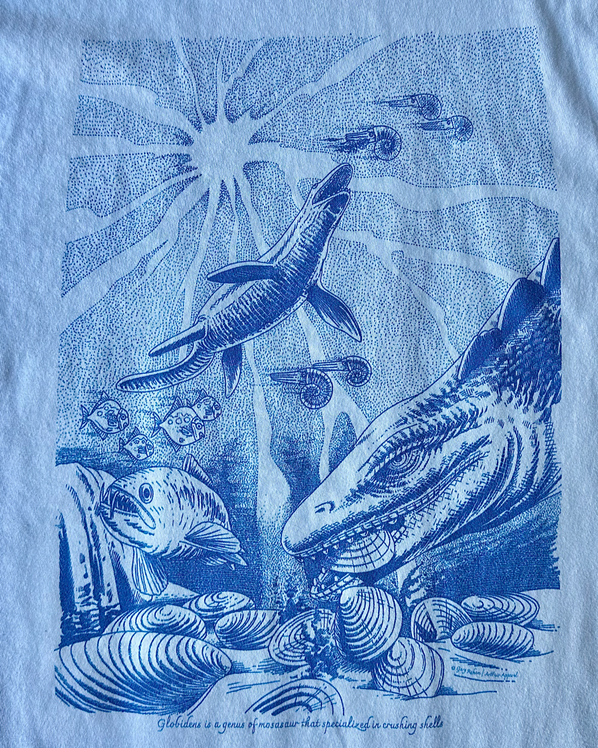 *LIMITED EDITION* Gary's Shell-Crushing Mosasaur Tshirt