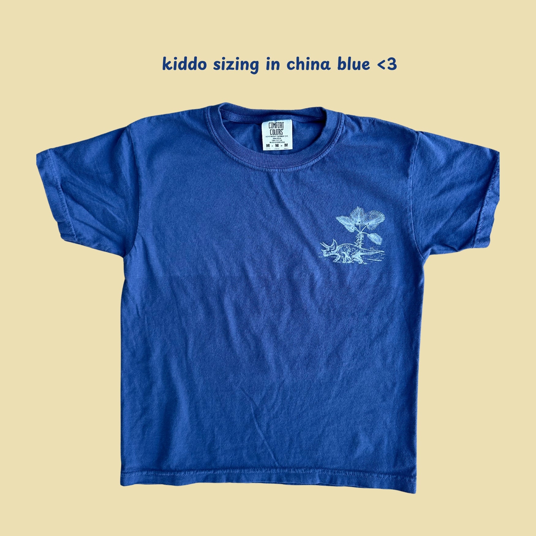 Triceratops Tee by Judy Peterson