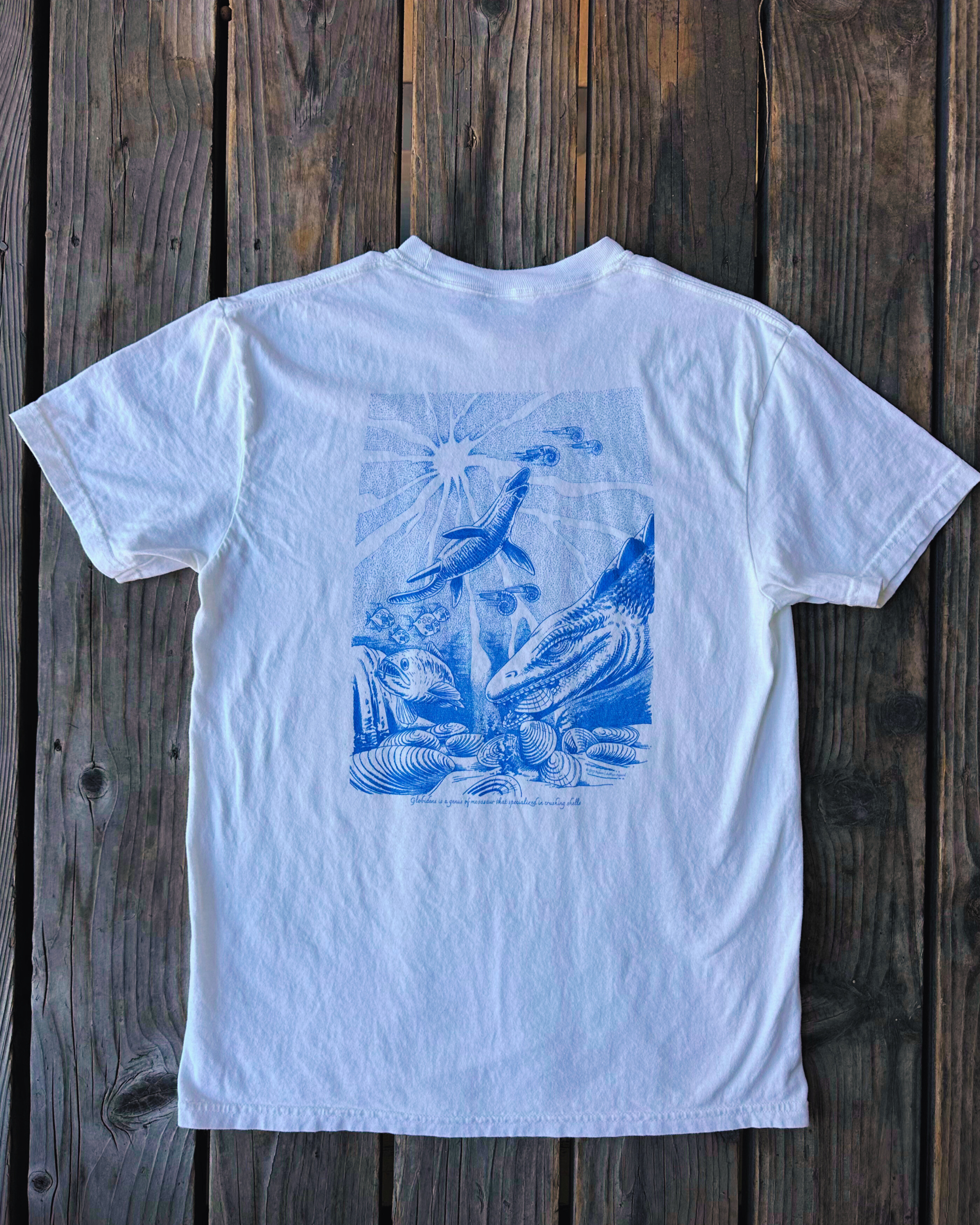 *LIMITED EDITION* Gary's Shell-Crushing Mosasaur Tshirt
