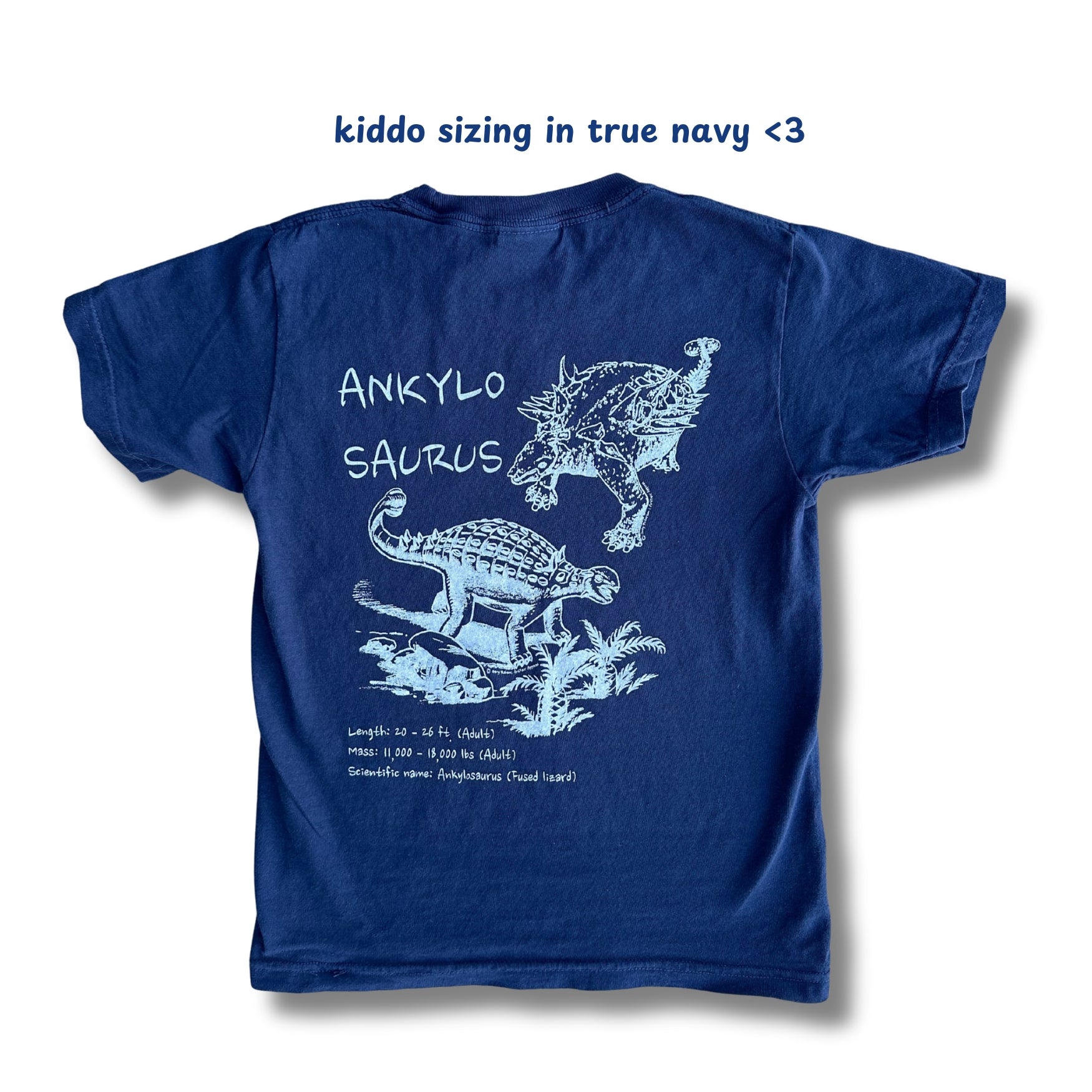 Ankylosaurus Tshirt by Judy & Gary