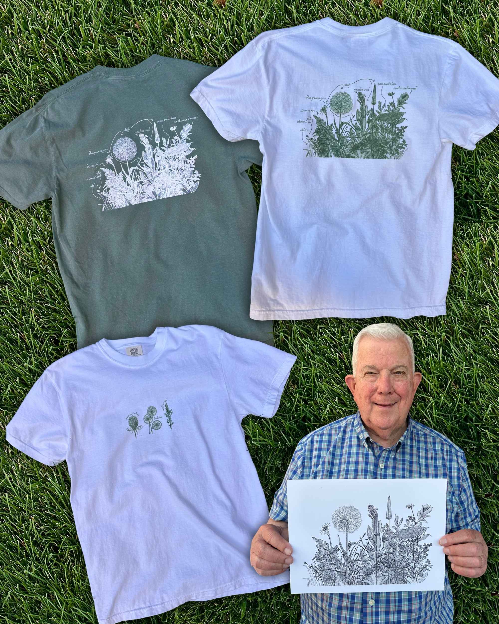 *LIMITED EDITION* Reno's Weeds Tee by Reno Unger