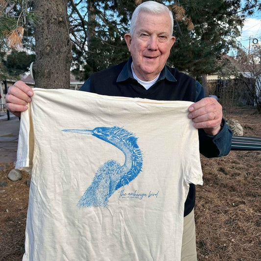 The Anhinga Bird Tshirt by Reno - ArtFair Apparel