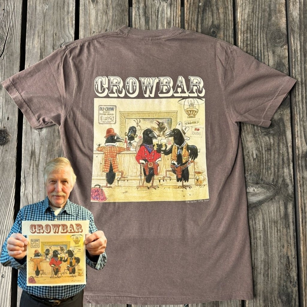 Crowbar Tee by Dale Crawford - ArtFair Apparel