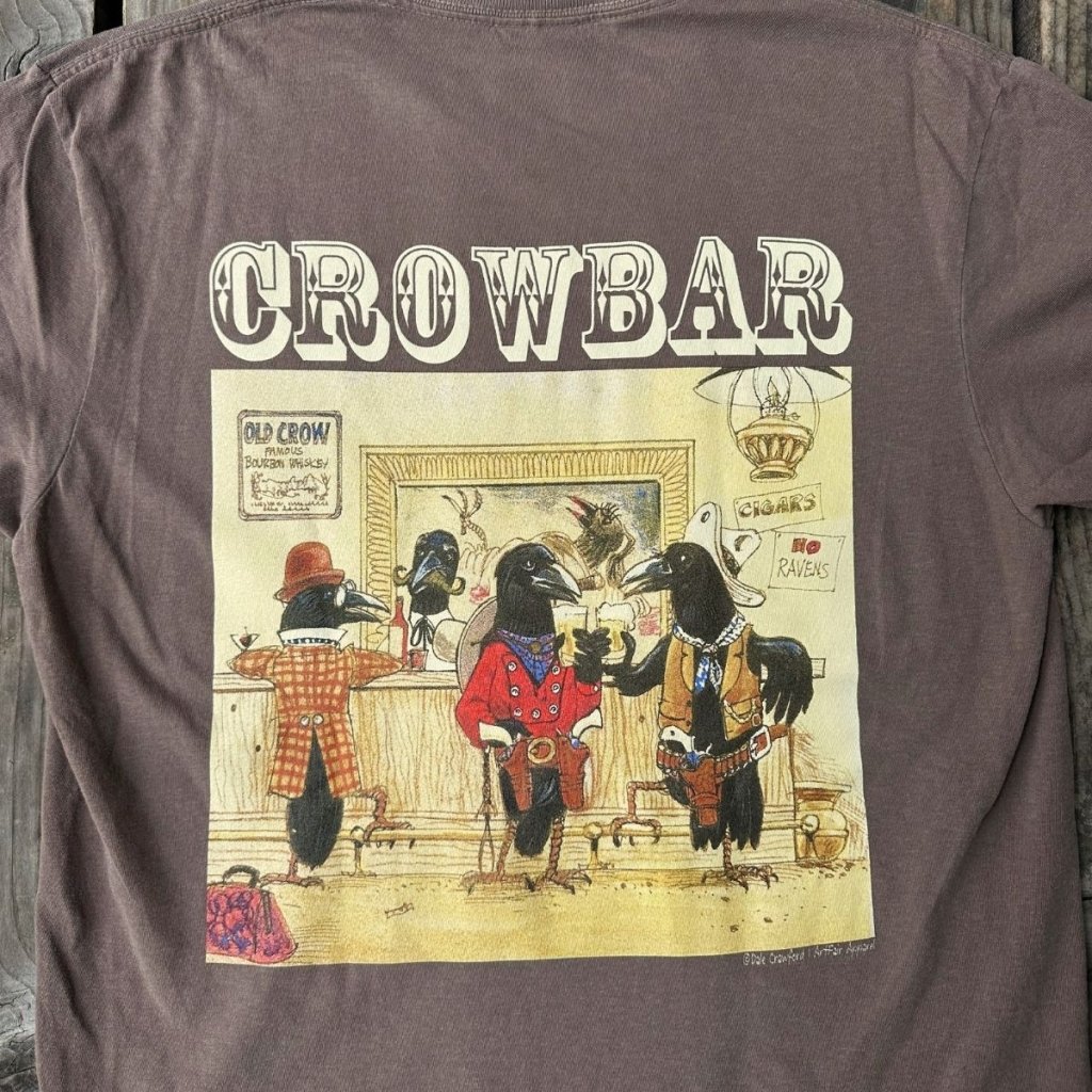 Crowbar Tee by Dale Crawford - ArtFair Apparel
