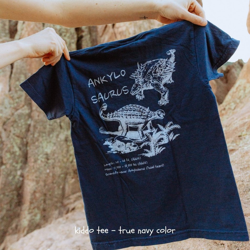 Ankylosaurus Tshirt by Judy & Gary - ArtFair Apparel