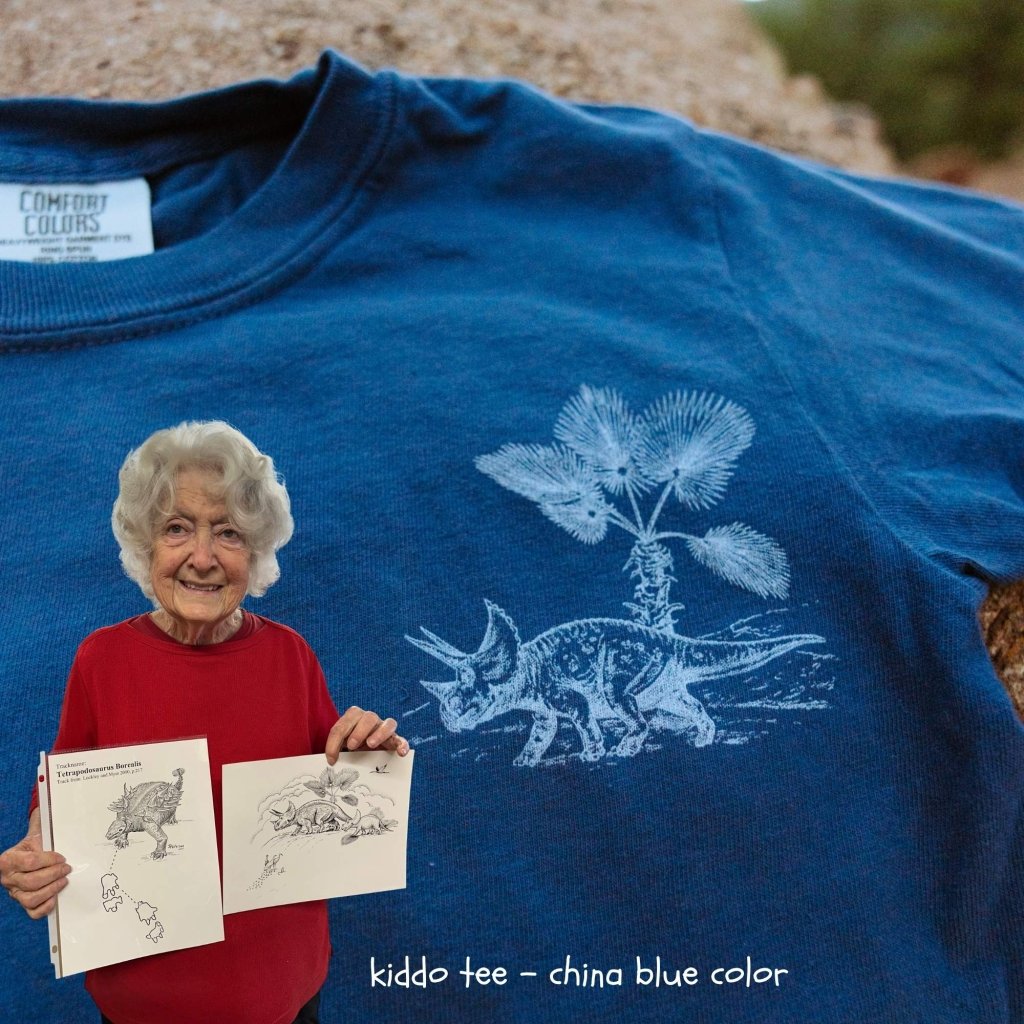Triceratops Tee by Judy Peterson - ArtFair Apparel
