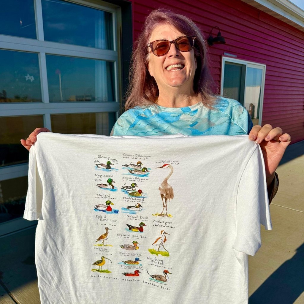 Feathered Friends Tshirt by Colette - ArtFair Apparel