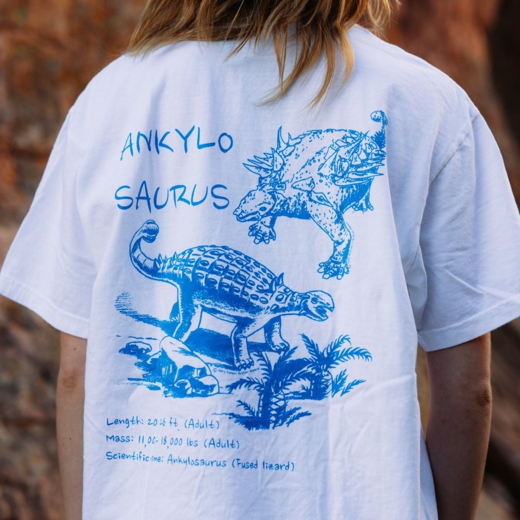 Ankylosaurus Tshirt by Judy & Gary - ArtFair Apparel