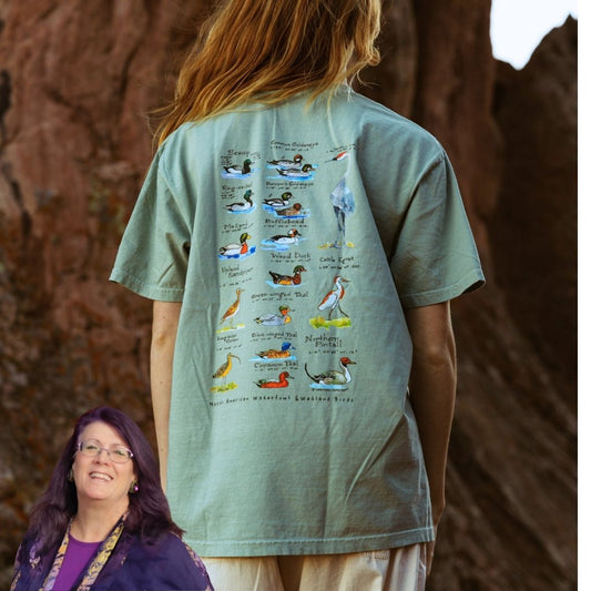 Feathered Friends Tshirt by Colette - ArtFair Apparel