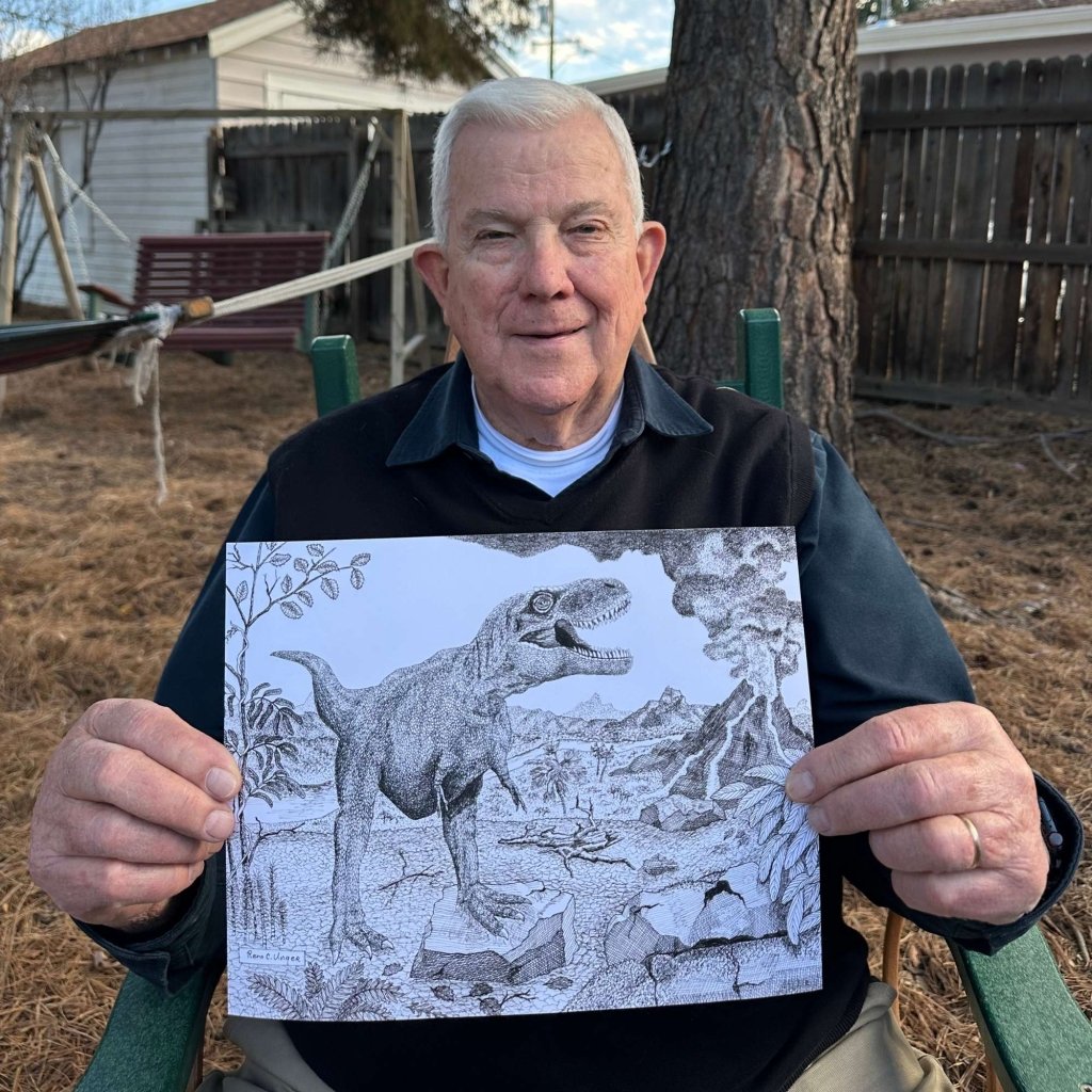 T.rex Tee by Reno - ArtFair Apparel