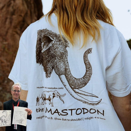 The Mastodon Tshirt by Russell - ArtFair Apparel