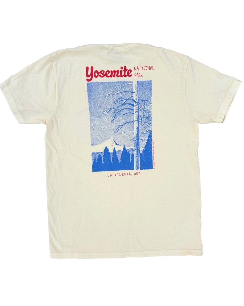 Yosemite National Park Tee by Jonathan *LIMITED EDITION TEE 024* (made to order, shipping out mid to late October) - ArtFair Apparel