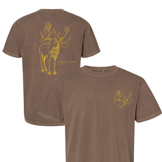 Ice Age Elk-Moose T-Shirt by Judy