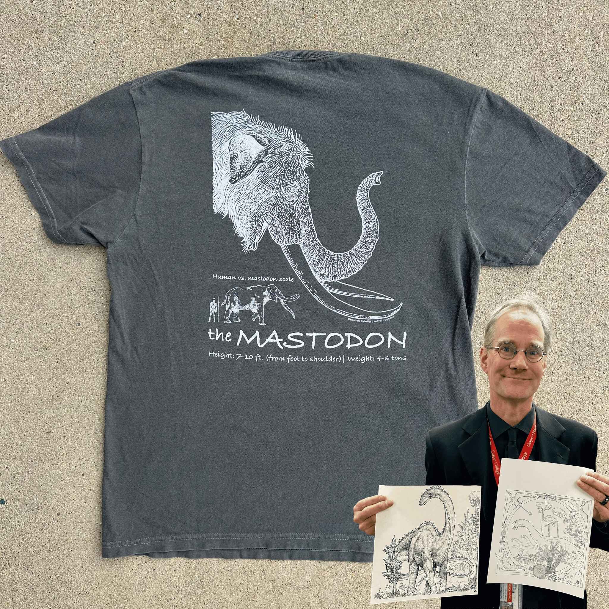 The Mastodon Tshirt by Russell