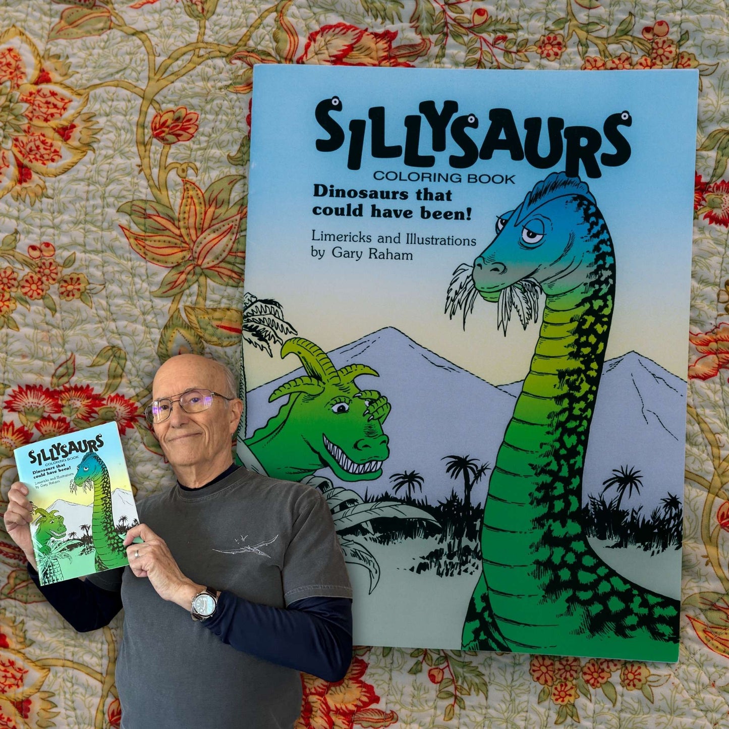Sillysaurs Coloring Book by Gary