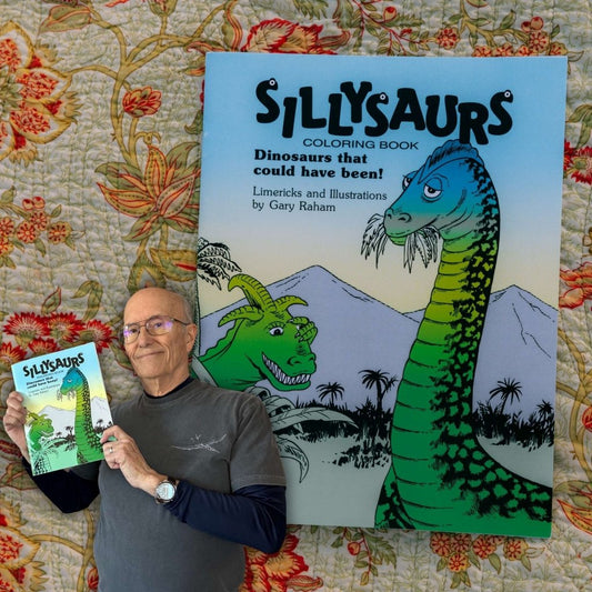 Sillysaurs Coloring Book by Gary - ArtFair Apparel