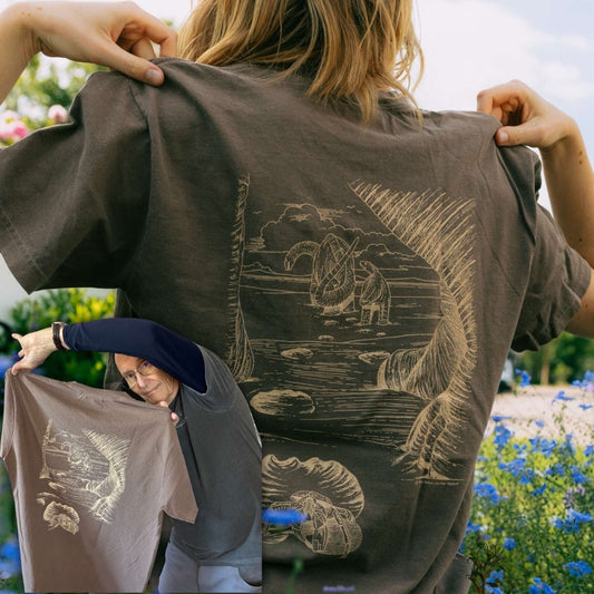 Sauropod Walk Tshirt by Gary - ArtFair Apparel