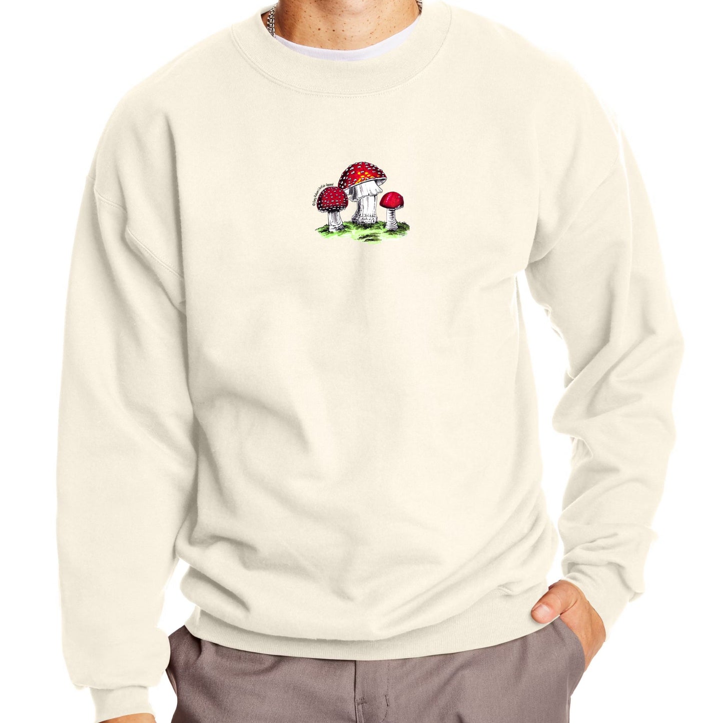 Mushroom Sweatshirt by Gary